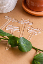 Load image into Gallery viewer, Fun Acrylic Plant Markers: The Perfect Congratulations Gift