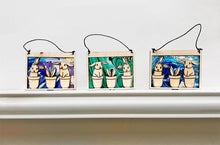 Load image into Gallery viewer, Adorable Bunny Pot Suncatcher – A Whimsical Gift for Plant Lovers!