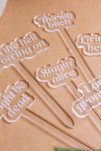 Load image into Gallery viewer, Fun Acrylic Plant Markers: The Perfect Congratulations Gift