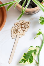 Load image into Gallery viewer, Bumble Bee Plant Stake
