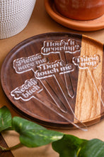 Load image into Gallery viewer, Fun Happy Birthday Acrylic Plant Markers: A Unique Happy Birthday Gift