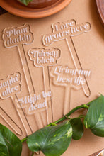 Load image into Gallery viewer, Fun Acrylic Plant Markers: The Perfect Congratulations Gift