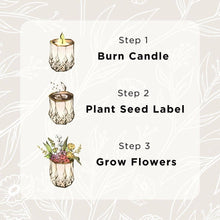 Load image into Gallery viewer, Growing Candle- Light, Enjoy &amp; Grow: Adelyn
