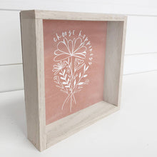 Load image into Gallery viewer, Choose Happiness Flower Décor – The Perfect Gift for Plant Lovers 🌸💚
