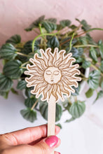 Load image into Gallery viewer, Sunshine Wooden Plant Marker
