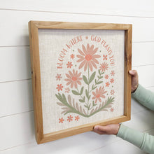 Load image into Gallery viewer, Serene Pink Flower Art Print – The Perfect Gift to Inspire Peace and Positivity
