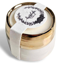 Load image into Gallery viewer, Clara | Growing Candle, flower seed-label, eco-friendly: Mint + Eucalyptus

