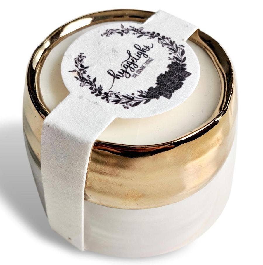 Clara | Growing Candle, flower seed-label, eco-friendly: Mint + Eucalyptus