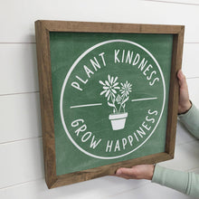 Load image into Gallery viewer, Cultivate Kindness Floral Wall Décor – The Perfect Whimsical Gift for Plant Lovers 🌱💚
