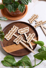 Load image into Gallery viewer, Funny Wooden Plant Markers: &quot;I will survive&quot;
