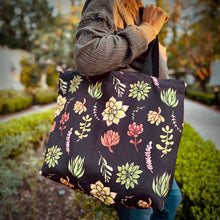 Load image into Gallery viewer, The Perfect Gift for Plant Lovers – Succulent Tote Bag 🌿👜
