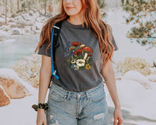 Load image into Gallery viewer, Mushroom &amp; Wildflower Tee – A Nature Lover’s Dream 🍄🌸 Large
