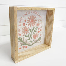 Load image into Gallery viewer, Serene Pink Flower Art Print – The Perfect Gift to Inspire Peace and Positivity
