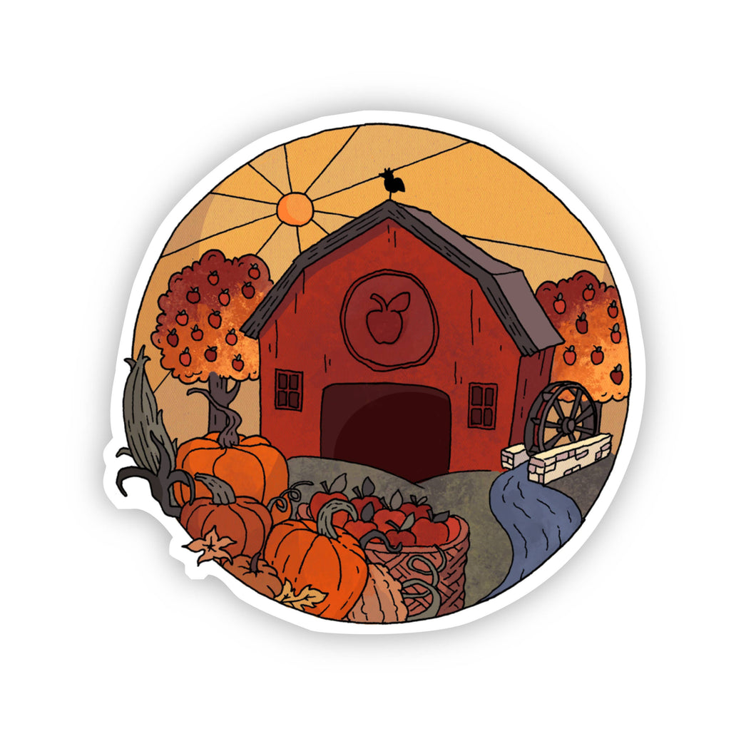 Cider Mill Fall Sticker